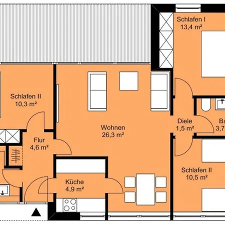 Feriehus Uferschwalbe - Hohwacht